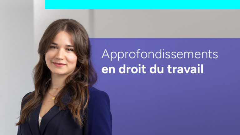 Approfondissements en droit du travail