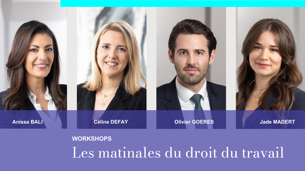 Les Matinales du Droit du Travail